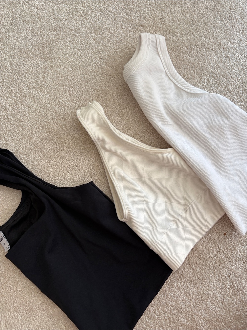 Everyday Tank Tops - Black and White